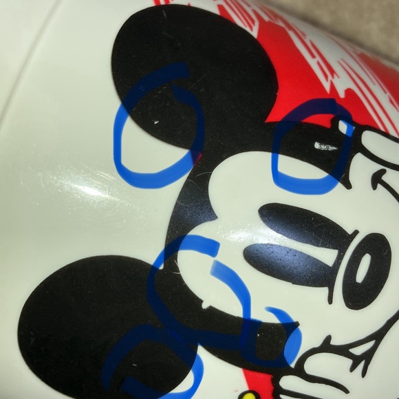 1992 DISNEY PARKS POPCORN BUCKET WHIRLEY ORVILLE REDENBACHER MICKEY MOUSE & GANG - Picture 9 of 16